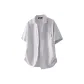 Gray Short-Sleeved Small Logo Style