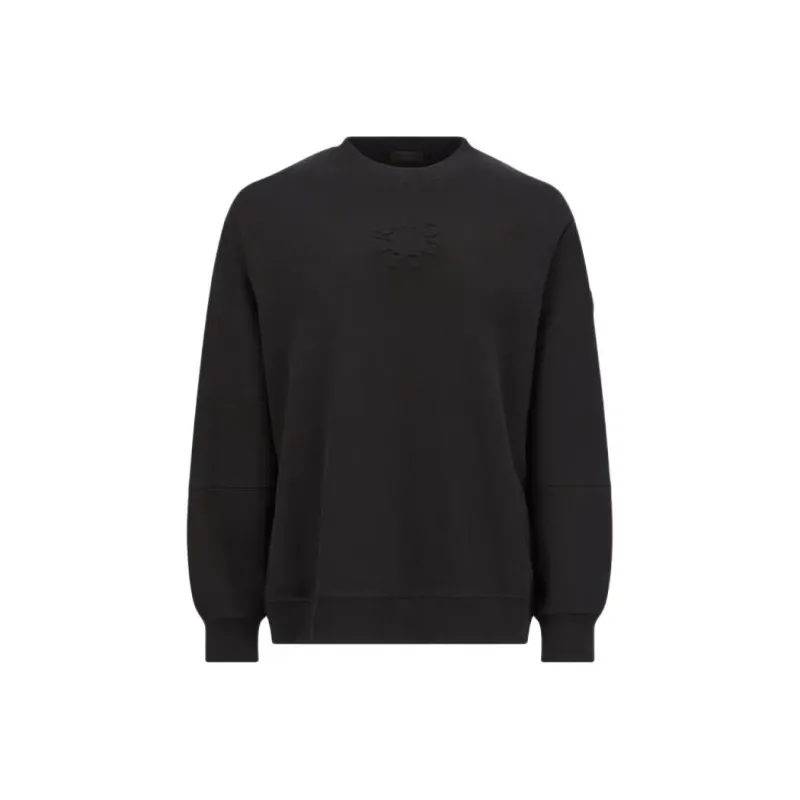 Moncler Logo Embossed Crewneck Sweatshirt-0