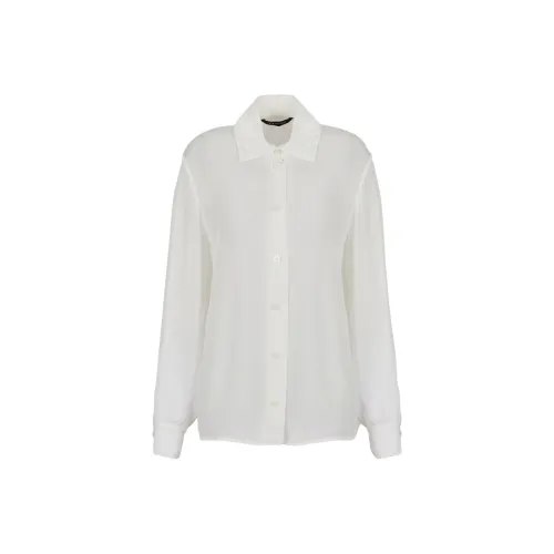 ARMANI EXCHANGE Semi sheer Crepe Shirt
