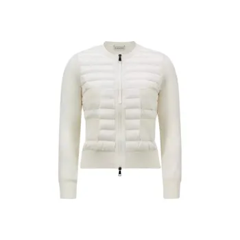 Moncler Padded Fleece Cardigan