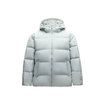 Anta Sports Life Collection Down Jacket Women's White Gray Green