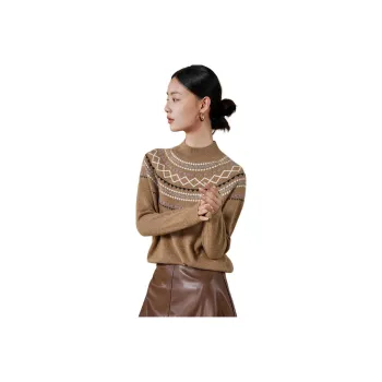 MIHUANG Cashmere Sweater Women's Alpaca