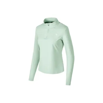 Skechers T Shirt Women's Aqua Green Gray