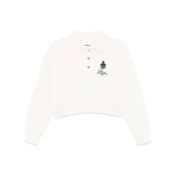 FRAME Logo embroidered Polo Top