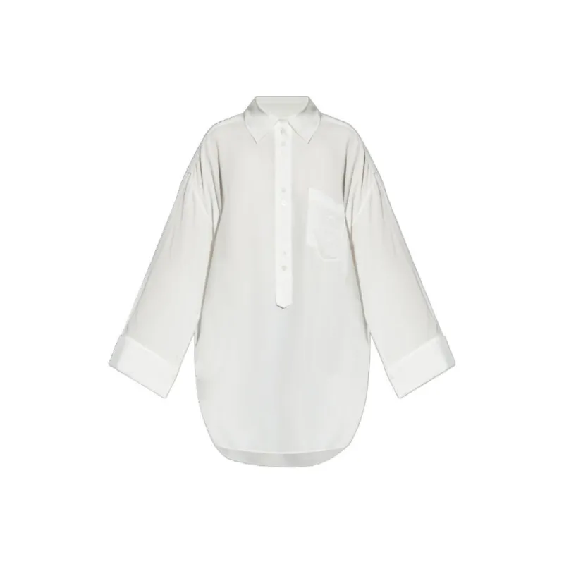 By Malene Birger Oversized Button Up Top-0
