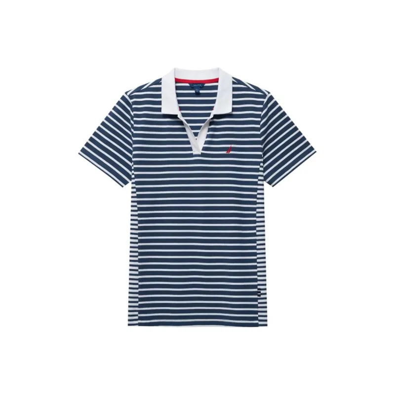 NAUTICA Polo Shirt Women's Light Navy Blue-0