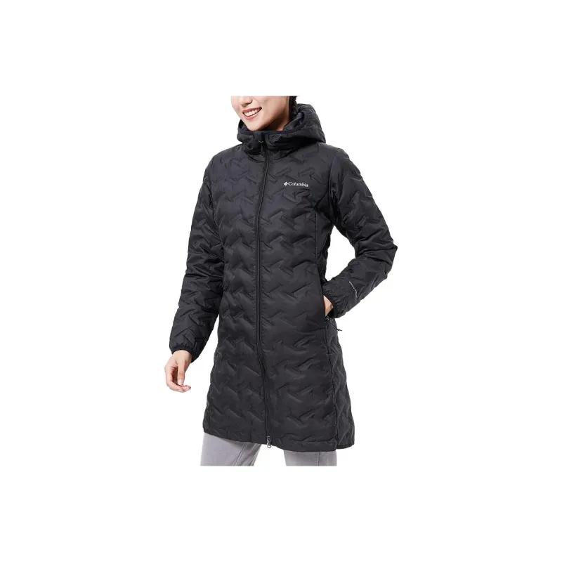 Columbia Delta Ridge Down Jackets Women's Black-0