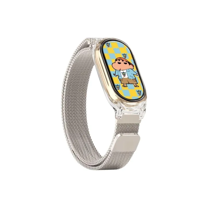 Watchbond Xiaomi Compatibility Watch Band Metal Stainless Steel Material-4