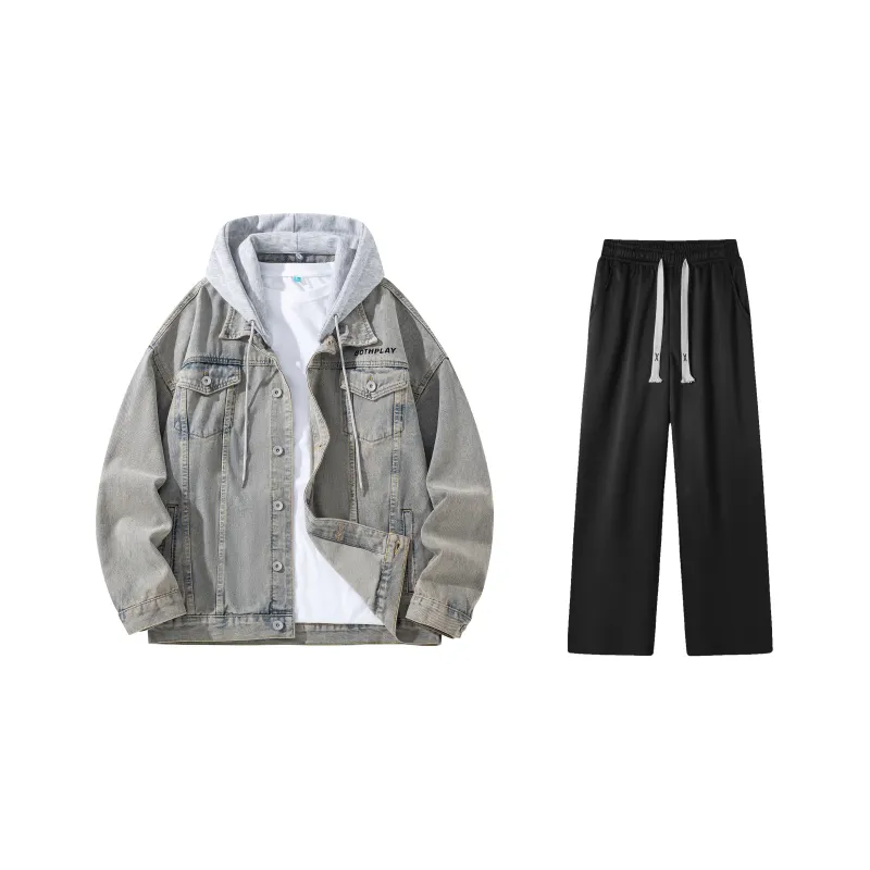 BOTH PLAY Casual Sportswear Unisex-18