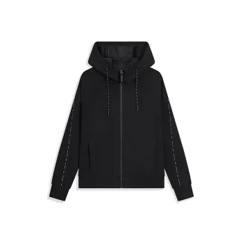 XTEP Zip Up Jacket Coat Jet Black Women's