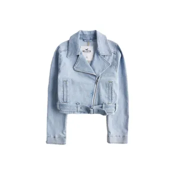 Hollister Jackets Women's Light Washed