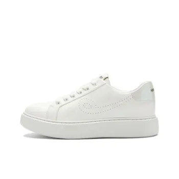 NINE WEST Breathable Low Top Casual Shoes Women's Ecru