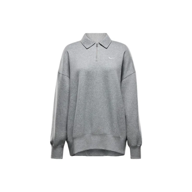 Nike Sportswear Phoenix Fleece Women's Oversized 1/4 Zip Polo-0