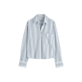 COS Shirts Women's Blue Stripes