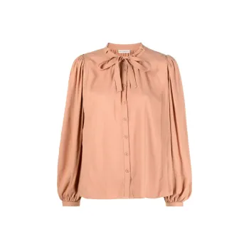 Ulla Johnson Gathered detail Long sleeved Blouse