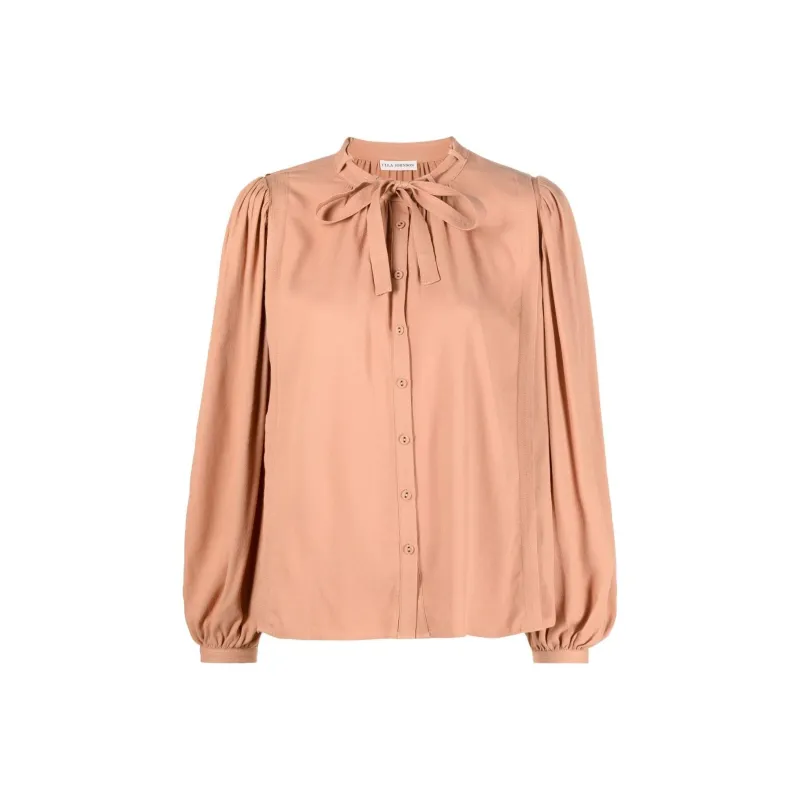 Ulla Johnson Gathered detail Long sleeved Blouse-0