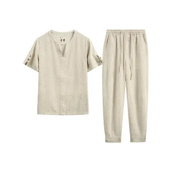 XUANSHENG Casual Sportswear Men's Hemp