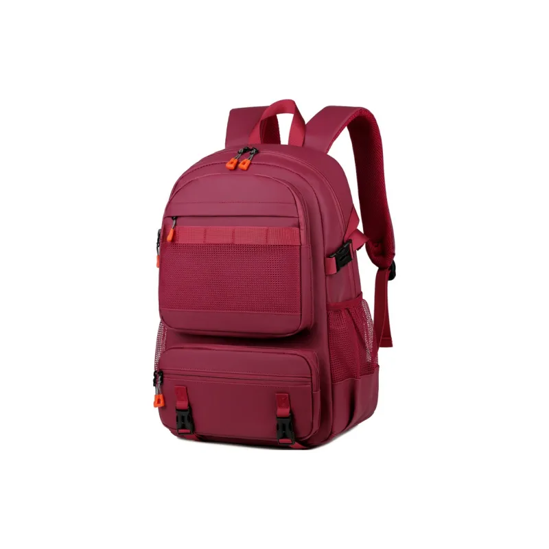 H YXIANG Waterproof Membrane Dermalis Backpack Regular Unisex Red/Gray-0