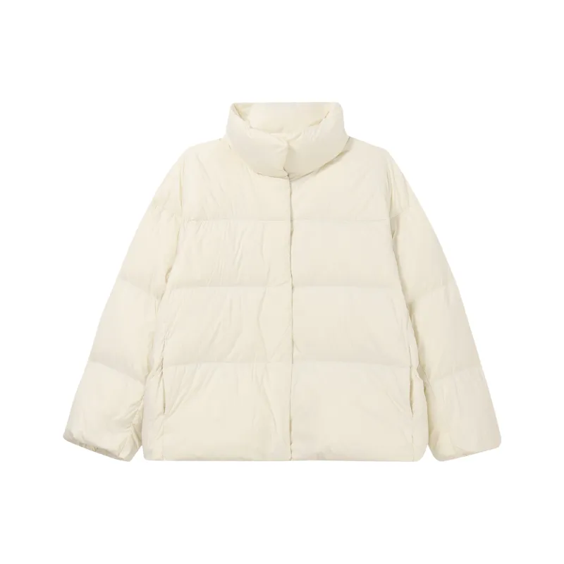 UNIQLO Down Jacket Women's Pearl White-0