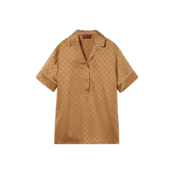 GUCCI Gg Satin Shirt