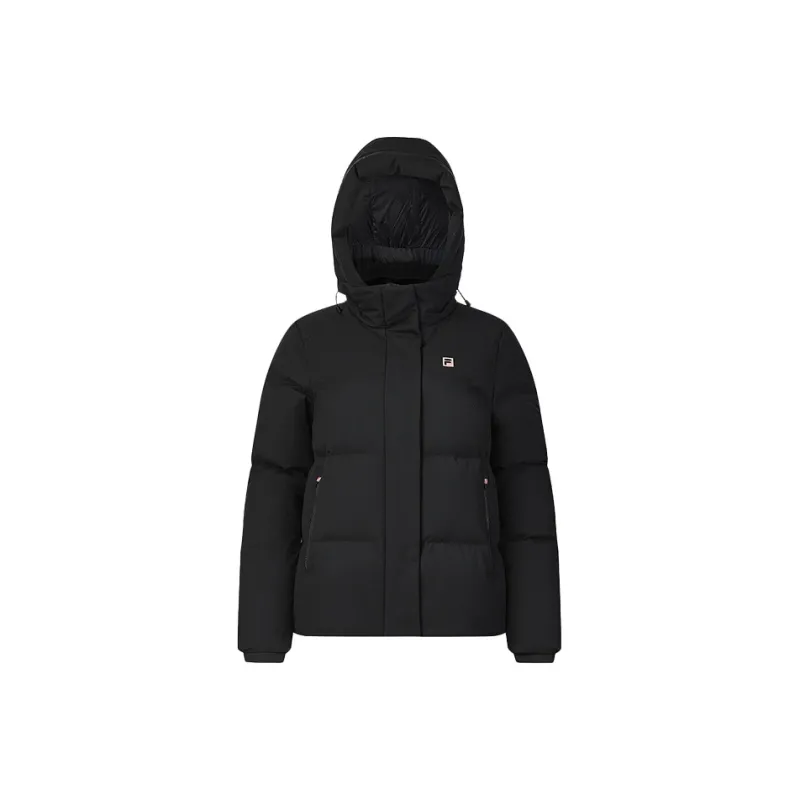 FILA Down Jacket Women's Pitch Black-0