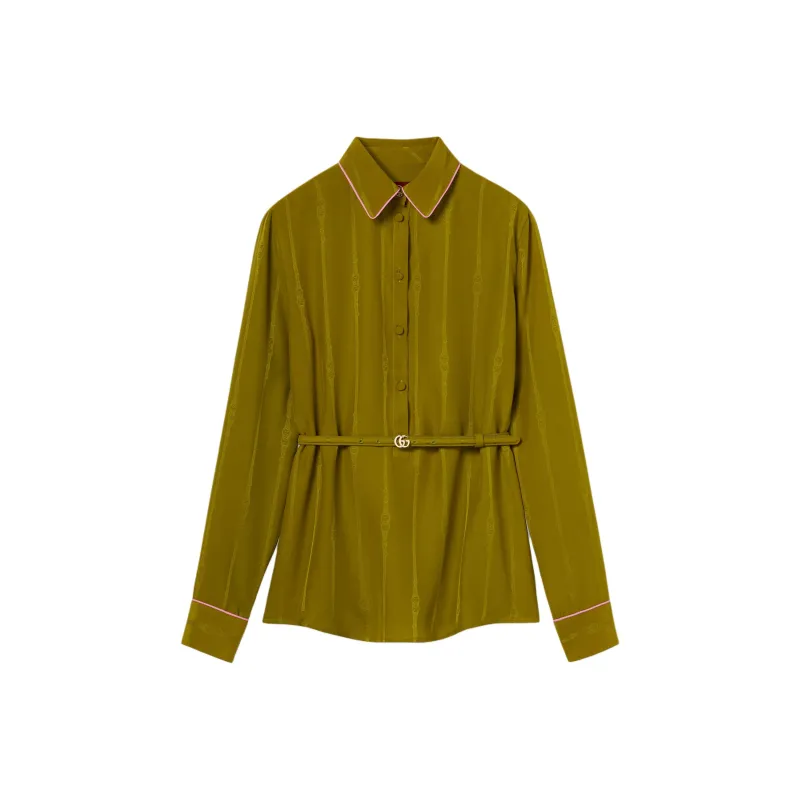GUCCI Shirts Women's Green-0