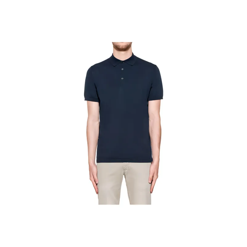 ASPESI Classic Short Sleeved Polo Shirt-0
