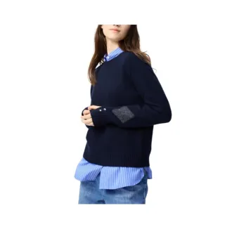 Anya Hindmarch X UNIQLO Cashmere Sweaters Women's Navy
