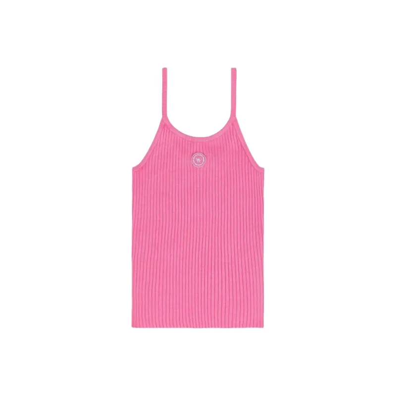 SPORTY & RICH Srhwc Ribbed Tank 'Cotton Candy'-0