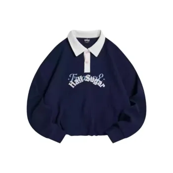 XTEP Semi sugar Series Polo Shirt Women's Deep Dusty Blue