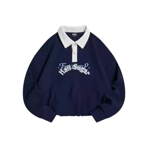 XTEP Semi sugar Series Polo Shirt Women's Deep Dusty Blue