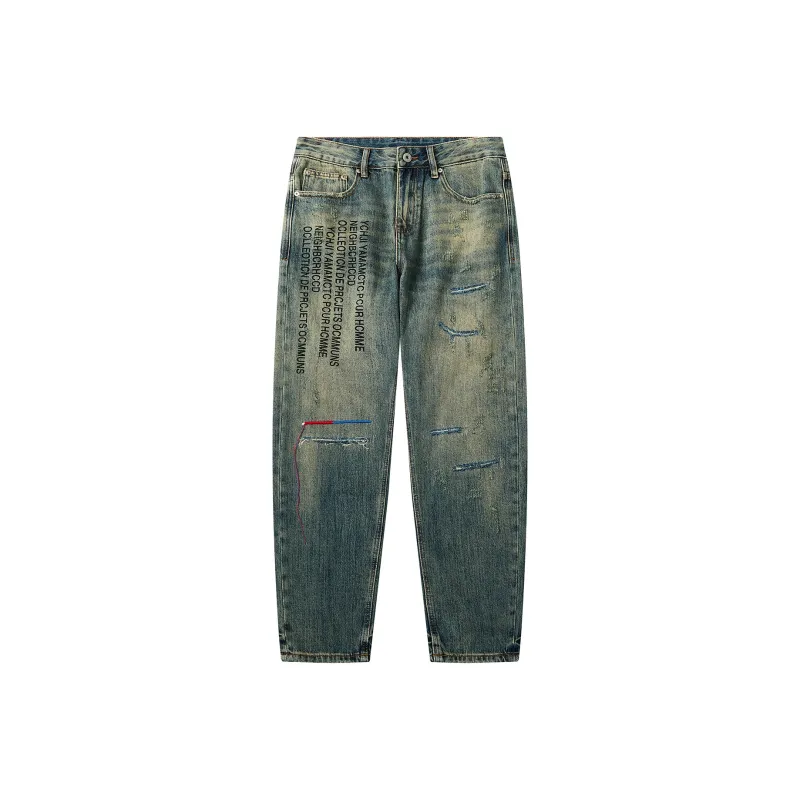 SANTASTIC Jeans Men's Vintage Blue-0