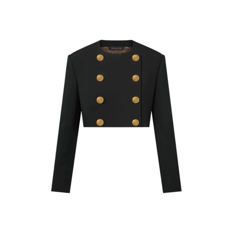 LOUIS VUITTON Hammered Button Tailored Jacket-0