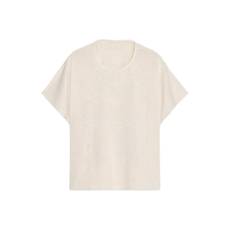 ZARA T Shirt Women's Light Beige-0
