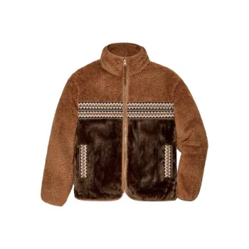 UGG Heritage Braid Marlene Sherpa Jacket