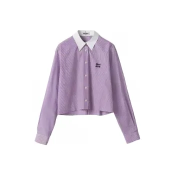 MIU MIU Shirts Women's Purple
