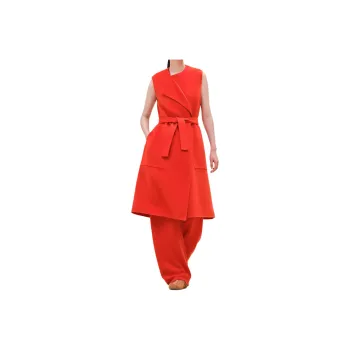 HERMES Cashmere Sweater Women's Red