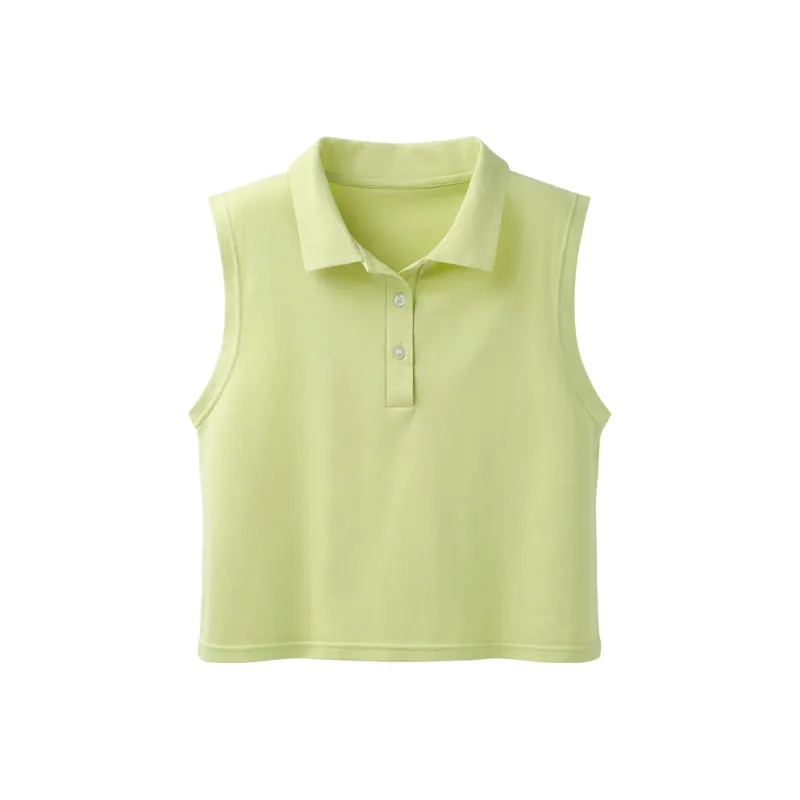 Aimilian Polo Shirt Women's Lemon-0