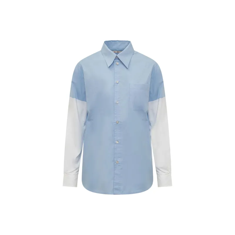 MARNI Colour Block Button Up Shirt-0