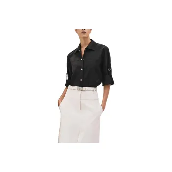 HERMES Shirts Women's Black