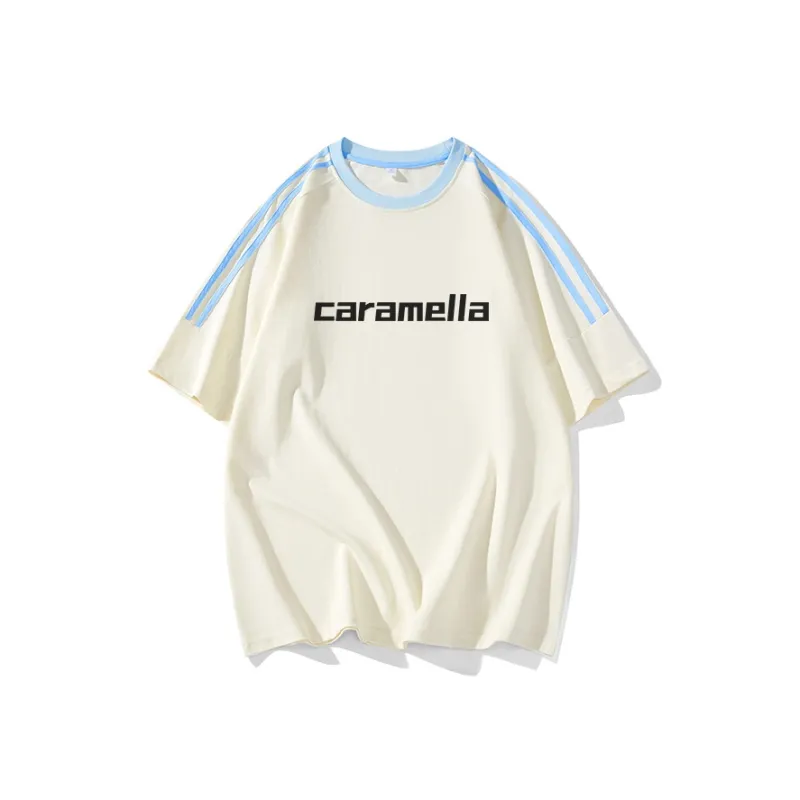 Caramella Drop Shoulder Sleeve T Shirt Women's-14