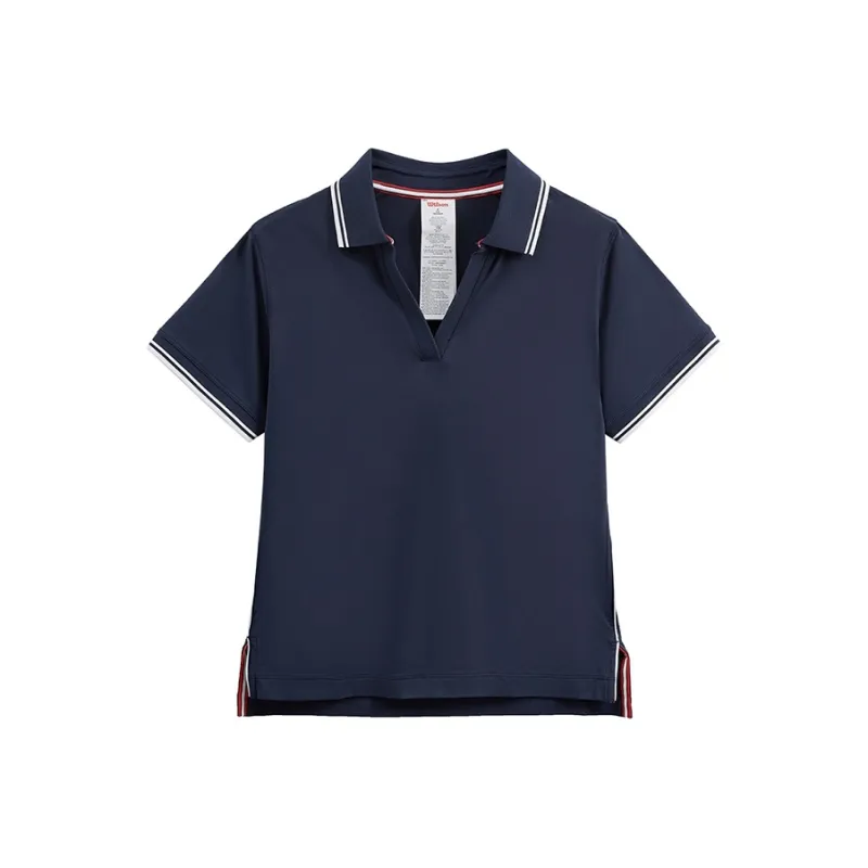 Wilson 25 Spring CLUB Polo Shirt Women's-2
