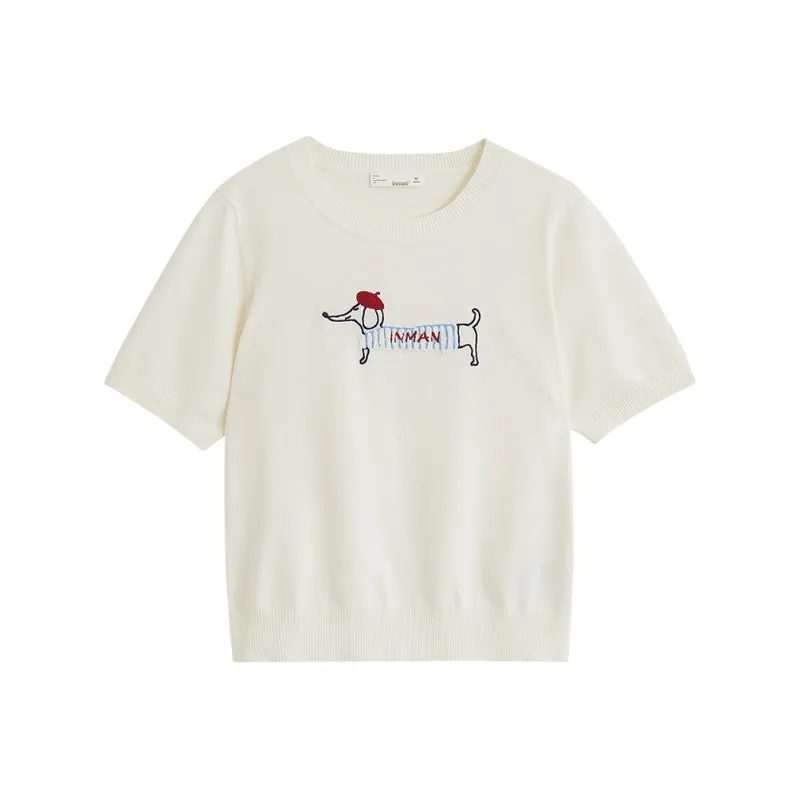 Inman Knitwear Women's Cream White-0