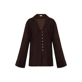 CULT GAIA Alyona Pleated Long Sleeved Shirt