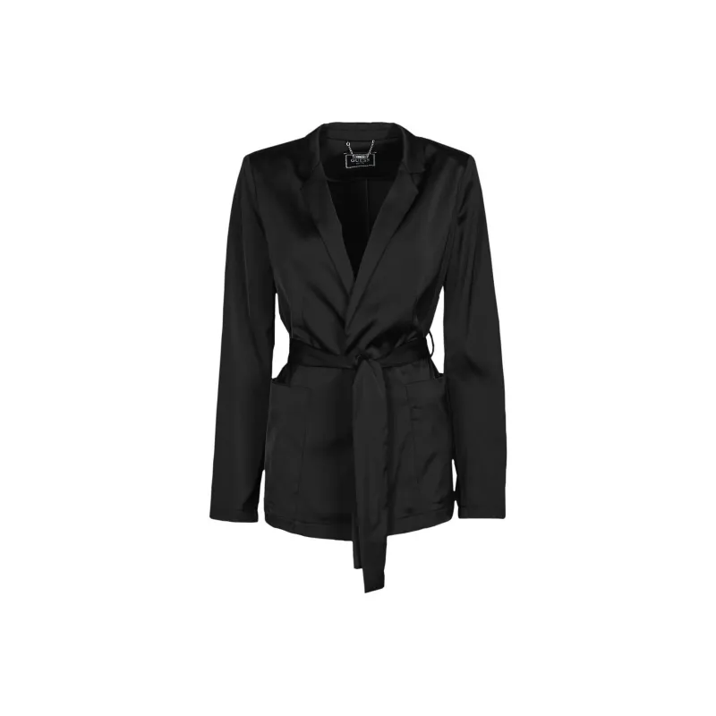 GUESS Jackets & Coats Women's Black-0