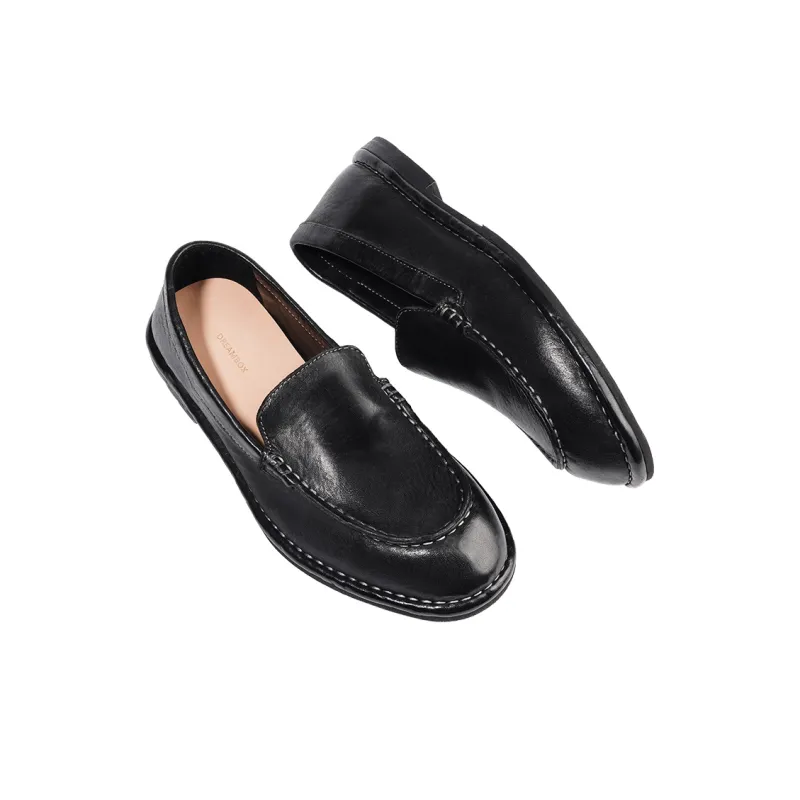 Dreambox Loafers Women's Black/Pumpkin-3