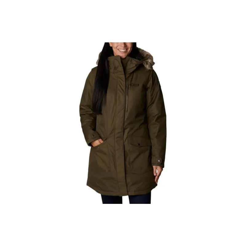Columbia Jackets Women's Olive Green-0