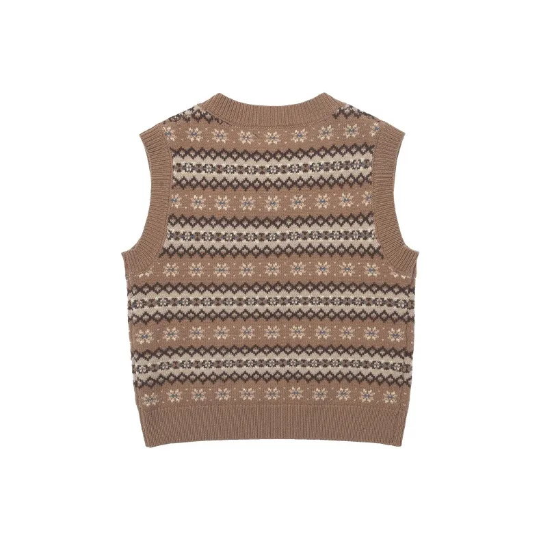 COUNTRY MOMENT Vest Women's Cameo Brown Camel-1