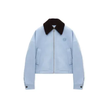 LOEWE Anagram SS25 Women's Pre Selection Collection Jackets & Coats Women's Blue