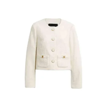 COACH Jackets & Coats Women's Ecru